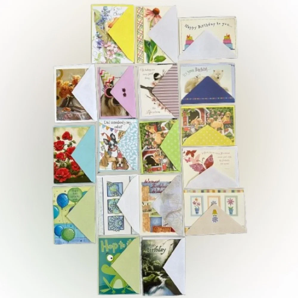 New 18 of different brand of Happy Birthday’s cards with envelopes. - Picture 1 of 9